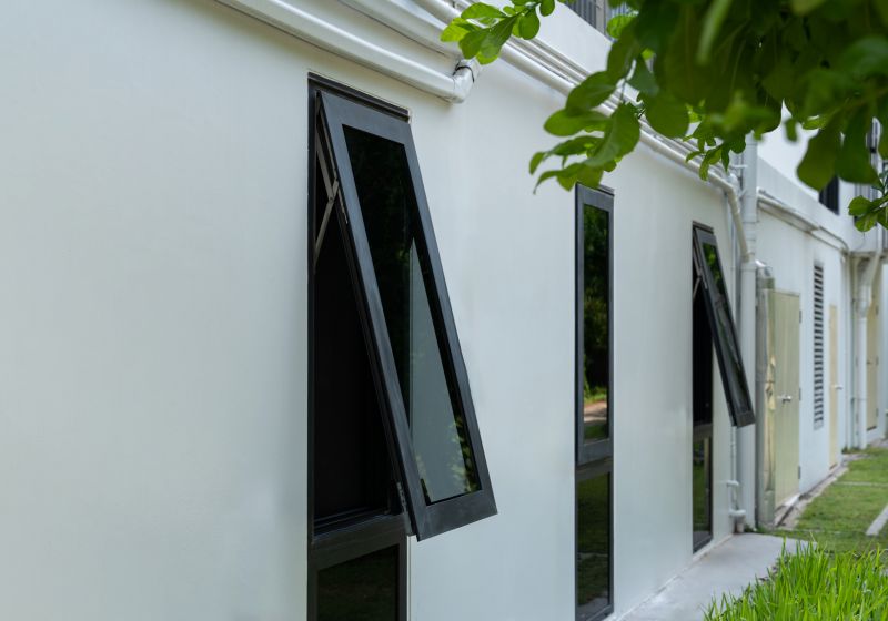 Casement Window on Exterior